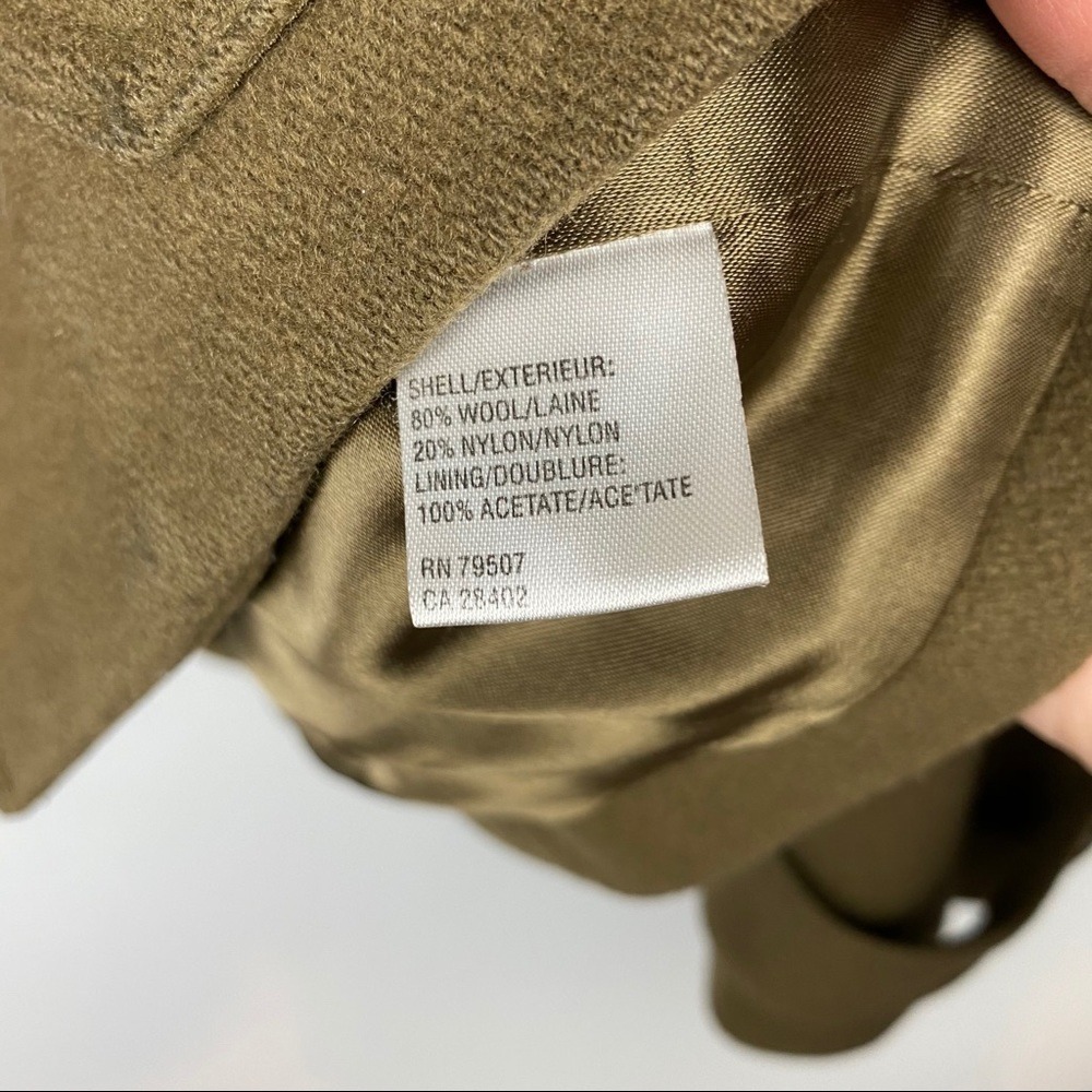 Isda & Co Wool Collared Button‎ Up Military Jacket - Picture 11 of 11